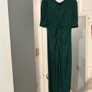 Elegant Green Women's Dress